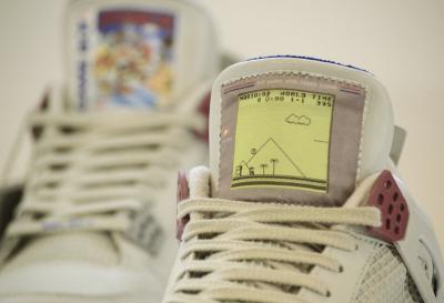 Ninteno Gameboy | les photos officielles des baskets Air Jordan IV